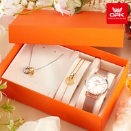 100% ของแท้ OPK นาฬิกา ผู้หญิง กัน น้ำ ของแท้ ใหม่ 2025 สายสแตนเลส กันกระแทก ลำลอง แฟชั่น พระคุณ นาฬ