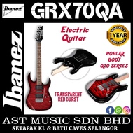 Ibanez GRX70QA Gio Series Electric Guitar – Transparent Red Burst ( GRX-70QA / Grx70 )