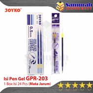 Isi Pulpen Gel Joyko GPR 203 0.5 mm / Gel Pen Refill Isi Ulang Pen 05 mm mata Jarum kecil tipis ( Pe