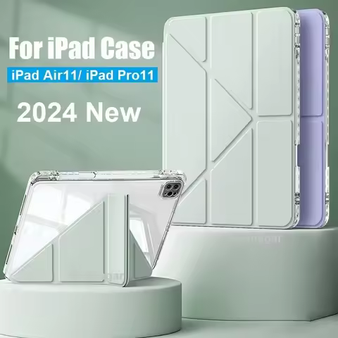 Y-Fold Case For 2025 A16 11th iPad Air 11 M3 M2 2024 iPad 10th Gen 10.2 7 8th 9th Pro11 M4 Air4 5 10