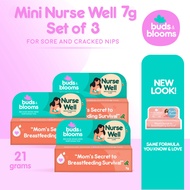 Buds & Blooms Mini Nurse Well 7g (formerly Nipple Nurse) set of 3