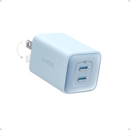 Anker Nano 47W USB C Charger ที่ชาร์จ GaN แบบพับได้ขนาดกะทัดรัด 2 พอร์ต สำหรับ iPhone 17 / 16 Galaxy