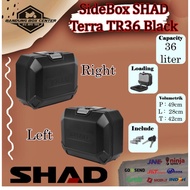 SideBox Shad Terra TR36 Black Side Box Terra TR 36 Box Panier Box