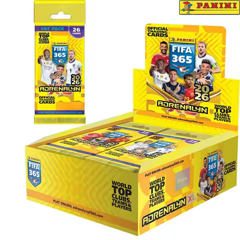 2026 Season PANINI FIFA 365 Adrenalyn XL Fat Pack Collection Card Limited Ronaldo Messi Cards Fan Gi