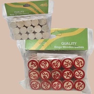 Wooden Bingo Chips- Bulilyo