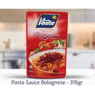 La Fonte Bolognese Paste Sauce 315 Gr - Ceiling Bolognese Sauce 315 Gr