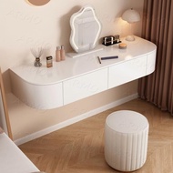 Makeup Table Dressing Table Meja Solek Wall-Mounted Dresser Storage Cabinet Hanging Makeup Table Cre