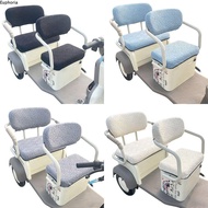 EUPHORIA Tricycle Seat Cushion Cover, Universal Fit Leather Cover Electric Tricycle Seat Cushion Cov