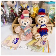 日本迪士尼 聖誕限定 絕版 達菲 Duffy 雪莉玫 ShellieMay 冬季圍巾冷帽 全新有牌 東京迪士尼 東迪 海洋迪士尼 可愛樣 吊飾 kc 掛飾 掛件 鎖匙扣 鑰匙圈 台灣直送 台灣代購