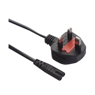 Power Cord Printer 2 Pin 1.8 Meter With Fuse