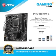 MSI Mainboard PRO H610M-S DDR4 mATX LGA 1700 Gen 14