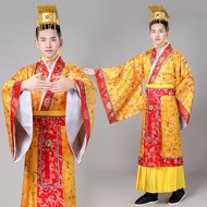 South Shore Tang Dynasty Emperor Costume Ancient Costume Qin Dynasty Han Wudi Ancient Dragon Robe Pr