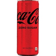 Coke Zero Sugar Softdrink Can 320ml