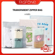 Zip Lock Plastic Bag Clothes Organizer Ziplock Bag Zipper Bag Clothes Storage Travel Organizer Bag M