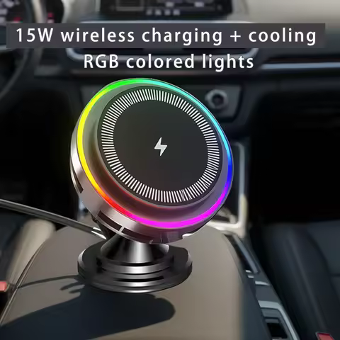 Magnetic Car 25W Phone Holder 15W wireless charge Vent Magsafe Ring Car MountFit for iPhone 14 13 12