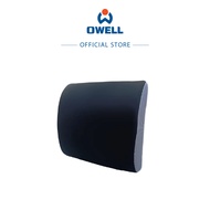 [OWELL] Posture Back Rest Cushion (Black)