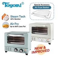 Toyomi 12L Rapid Air Fryer + Steam Oven - AFO 1266ST / AFO 1277ST