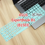 Keyboard Cover Asus ExpertBook B1 B1503 Laptop Keypad Protector 15.6'' inch OLED Soft Silicone Anti-