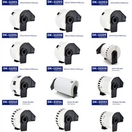 1Roll Thermal Paper Compatible for Brother Label Printer DK-22205 Labels DK-11201 DK-11208 DK-11204 