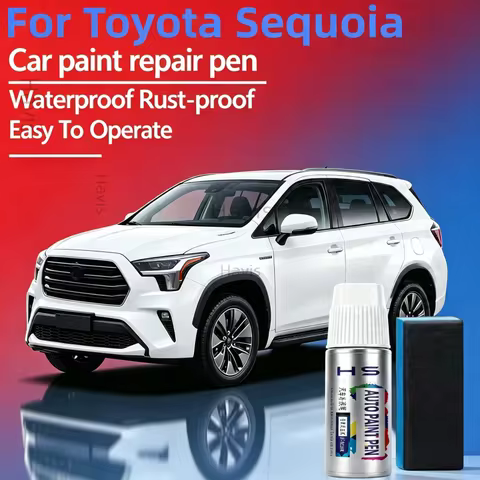 For Toyota Sequoia 2000-2025 Car Paint Repair wax Paint Scratch Repair Accessories Silver 1L9 White 