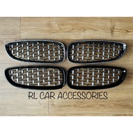 BMW Z4 E89 2009 2010 2011 2012 2013 2014 2015 2016 diamond front grill grille sarung kidney bodykit 