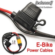 EDANAD E-Bike Power Cables Accessoreis Electric Bicycle 14AWG XT60 Female Male Plug