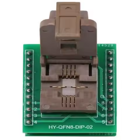 Universal Socket/Adapter CNV-DFN8-DIP8 DFN8X6-8 (10P) for DFN8 QFN8 WSON8 MLF8 MLP8 to DIP8 Adapter 
