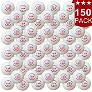 150Pcs/Pack 1/3Star ABS Table Tennis Ball Amateur Orange White Ping Pong Ball D40+ For Ping Pong Competition Training