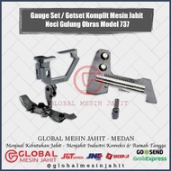MESIN Gauge Set / Getset Complete Overlock Sewing Machine Yamata 737 Siruba Typical Simaru