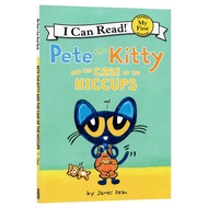 My First I Can Read Series Pete The Kitty Hiccups English Original Picture Book Pete the Kitty and t