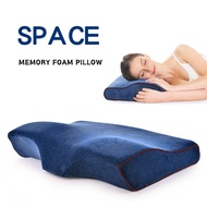 Space Premium Memory Foam U Neck Butterfly Pillow 60cm Orthopedic Pillow Cervical Neck Support