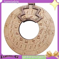 [tameiadzig]Wooden Melody Tool Music Instrument Wood Melody Maker Circle of Fifths Wheel, Circle Woo