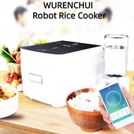 Wurenchui Robot Rice Cooker Household Rice Cooker 4L Smart APP Appointment Automatic Rice Cooker