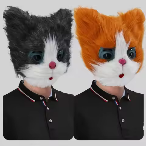 Funny Funny Cosplay Halloween Mask Lightweight Comfortable Party Costume Mask Performance Headwear C