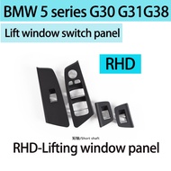 RHD for BMW 5 Series G30 G31 F90 liter window switch panel short axis model 2016-2023 car parts