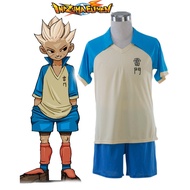§ New Inazuma Eleven Rachel Naomi Cosplay Costume Blue Ramen School Summer Football Boys' Trikot