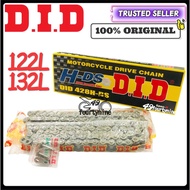 100% ORIGINAL DID 428H-DS 122L 132L CHAIN SPEC-D RANTAI DID HDS