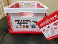 Sanrio Hello Kitty  摺疊 收納籃 收納箱 收納盒