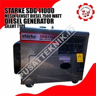 GENSET SILENT STARKE SDG11000 SDG 11000 7000 Watt Maksimal 7500 Watt