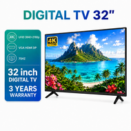 NEW 2026 ทีวี 32 นิ้ว 43 นิ้ว ทีวี Smart TV 4K Wifi HDR+ 55 นิ้ว สมาร์ททีวี Android TV โทรทัศน์ ภาพส