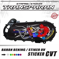 TRANSPARENT CVT STICKER/, COOL MOTORCYCLE STICKER STRIPING CVT STICKER/