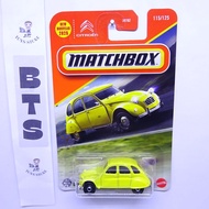 Matchbox 1970 Citroen 2CV Yellow