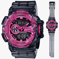 GA-400SK Sports Watch Jelly Series Transparent Fluorescent GA-400SK-1A4  Watches straps Watch access