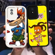 Z-32 Rugrats White Black Case Casing for VIVO Y02t Y02a Y02 V30E V30 Pro 5G Case