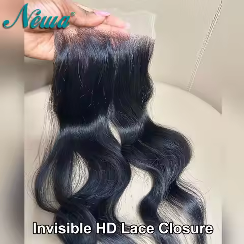 Newa Invisible HD Lace 5x5/6x6/9x6/7x5 HD Lace Closure Body Wave Melt Skin HD Lace Human Hair 13x4/1