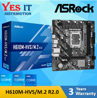 ASROCK H610M-HVS/M.2 R2.0 / H610M-HDV/M.2 R2.0 Micro ATX Intel LGA 1700 Motherboard