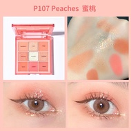 Blue Orange Yellow Eye Shadow Palette Performance Stage Makeup Glitter Blue Series Childrens Special