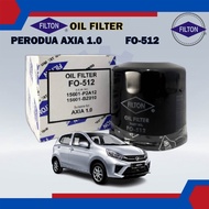 FILTON Oil Filter (FO-512) - Perodua Axia 1.0 - 15601-P2A12/BZ010