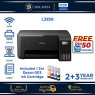 Epson EcoTank L3250 A4 Printer Wi-Fi Wireless All-in-One Ink Tank Printer Epson L3210 L3250 L3350 Pr