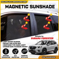 For Subaru Forester OEM Magnetic Sunshade UV Proof Magnet Sunshade Clip Sun Shield Perlindung Mataha